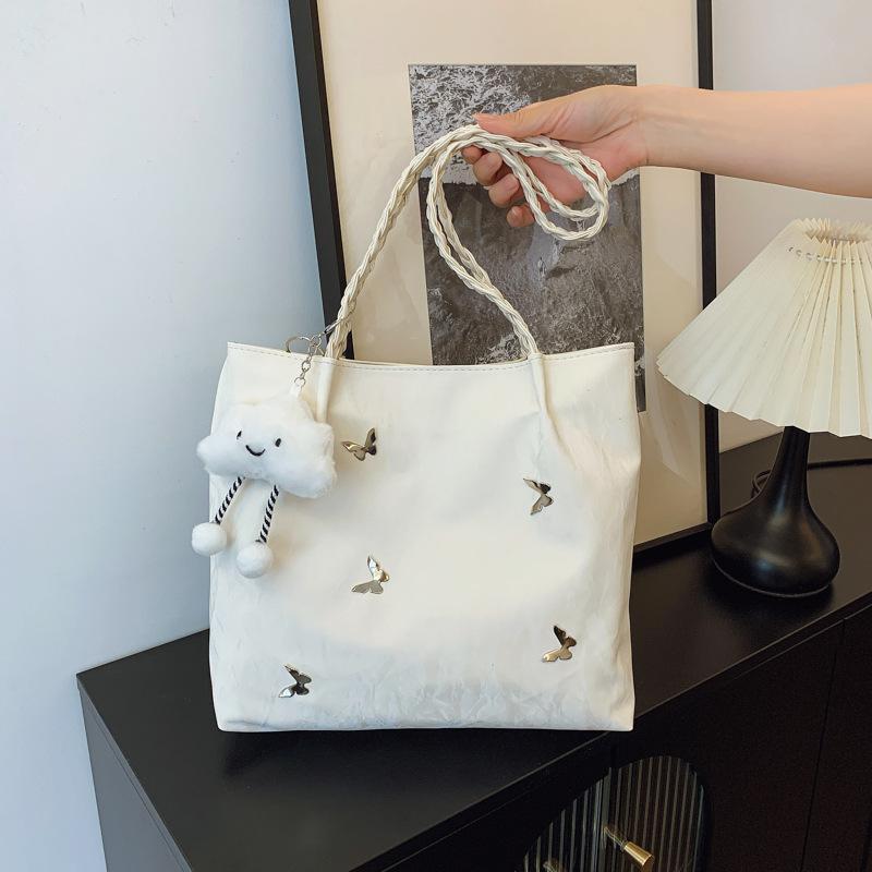 Tote bag women s large-capacity new casual high-end portable shoulder bag college students commute to class no pendant
Tote bag women s large-capacity new casual high-end portable shoulder bag college students commute to class no pendant