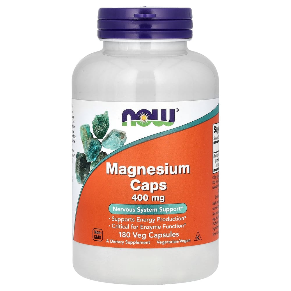 Now Foods Magnesium 400mg Veg Capsules, 180 Count 180 pcs - 1 ea
Now Foods Magnesium 400mg Veg Capsules, 180 Count 180 pcs - 1 ea