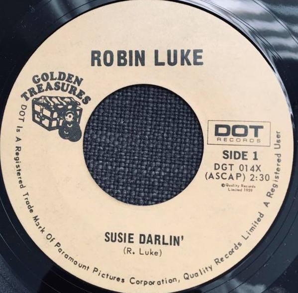 7-дюймовая пластинка ROBIN LUKE - Susie Darlin / Bad Boy DGT014X DOT Canada Рок Б/У
7-дюймовая пластинка ROBIN LUKE - Susie Darlin / Bad Boy DGT014X DOT Canada Рок Б/У