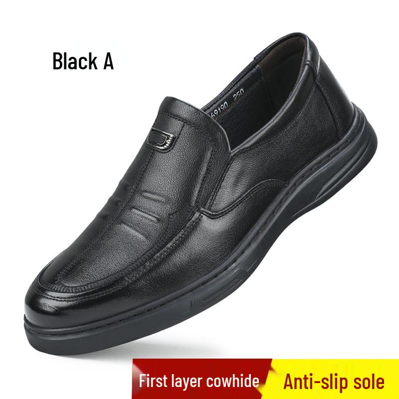Men s Genuine Leather Non-Slip Business Shoes - Breathable Cowhide Casual Shoes for Spring and Autumn 39
Men s Genuine Leather Non-Slip Business Shoes - Breathable Cowhide Casual Shoes for Spring and Autumn 39