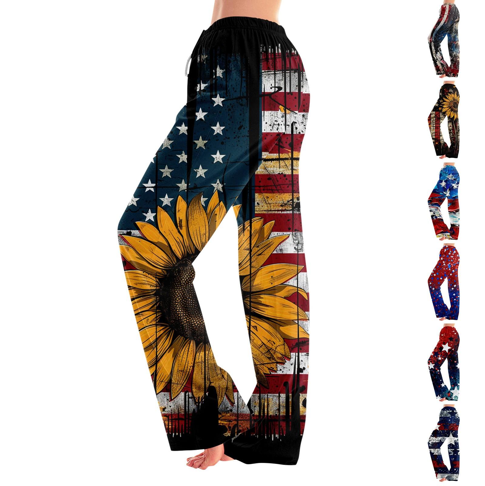 Women s Fashion Loose Independence Day Casual Stitching Printed Casual Pants XXL винний
Women s Fashion Loose Independence Day Casual Stitching Printed Casual Pants XXL винний