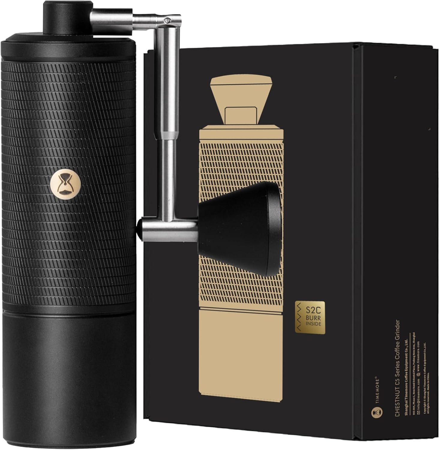 TIMEMORE Kuriko C5 PRO Ручная Кофемолка Патентованный Регулируемый Дизайн для Домашнего Использования, Ручная, Полностью Металлическая, Ступка S2C-042-III, Шкала, Легко Чистить,
TIMEMORE Kuriko C5 PRO Ручная Кофемолка Патентованный Регулируемый Дизайн для Домашнего Использования, Ручная, Полностью Металлическая, Ступка S2C-042-III, Шкала, Легко Чистить,