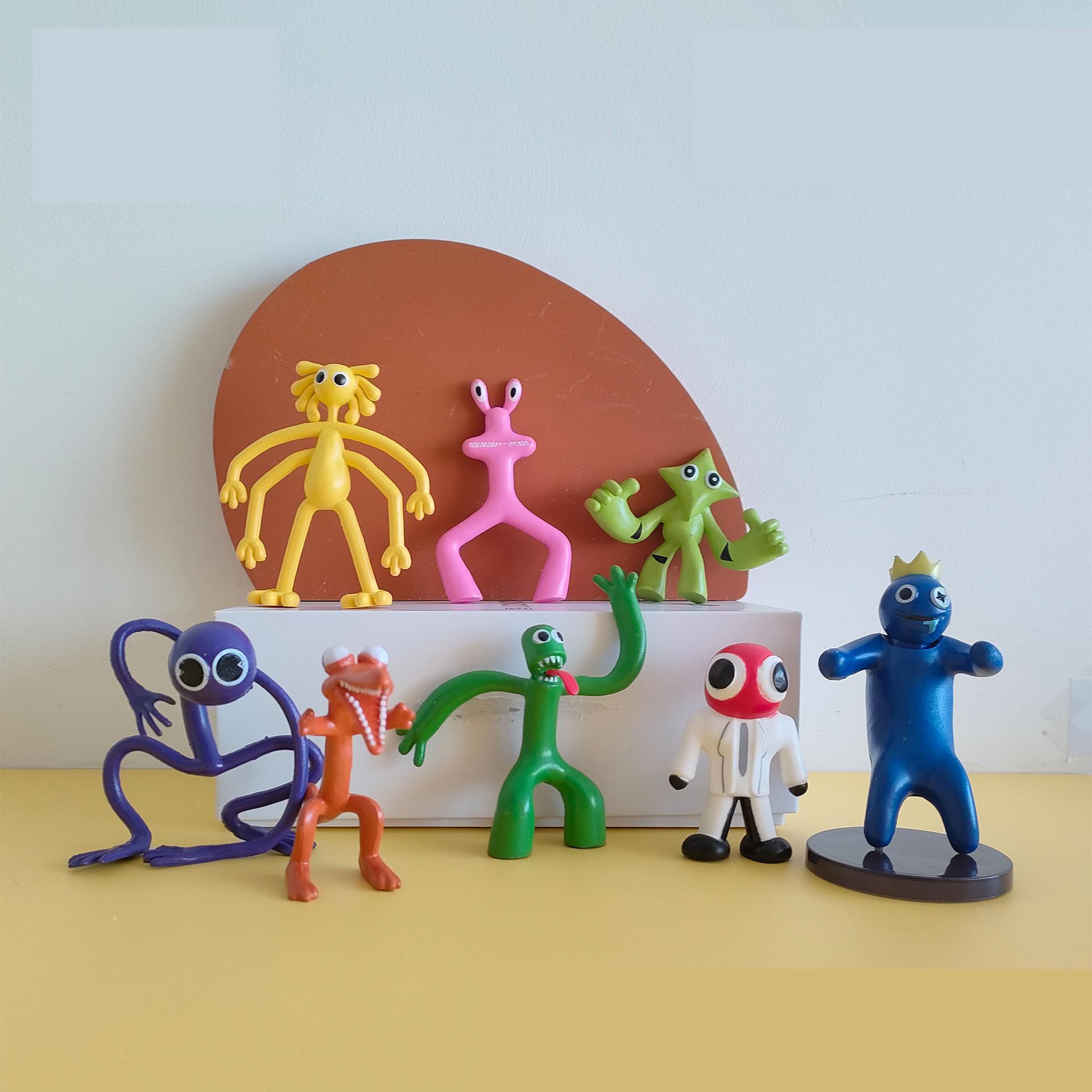 Rainbow Friend 8 Pcs/Set Figure Ornaments Game Peripheral Monster Model Gifts Toys
Rainbow Friend 8 Pcs/Set Figure Ornaments Game Peripheral Monster Model Gifts Toys