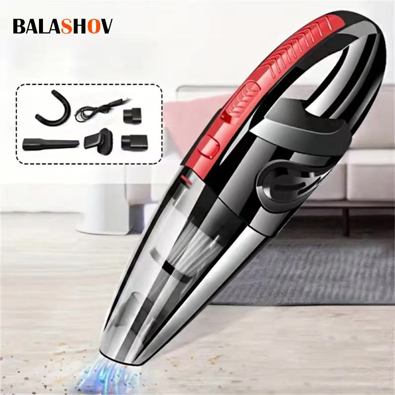 Portable Wireless Vacuum Cleaner Powerful Suction Rechargeable Handheld Vacuum Cleaner Quick Charge for Car Home Pet Hair красный
Portable Wireless Vacuum Cleaner Powerful Suction Rechargeable Handheld Vacuum Cleaner Quick Charge for Car Home Pet Hair красный