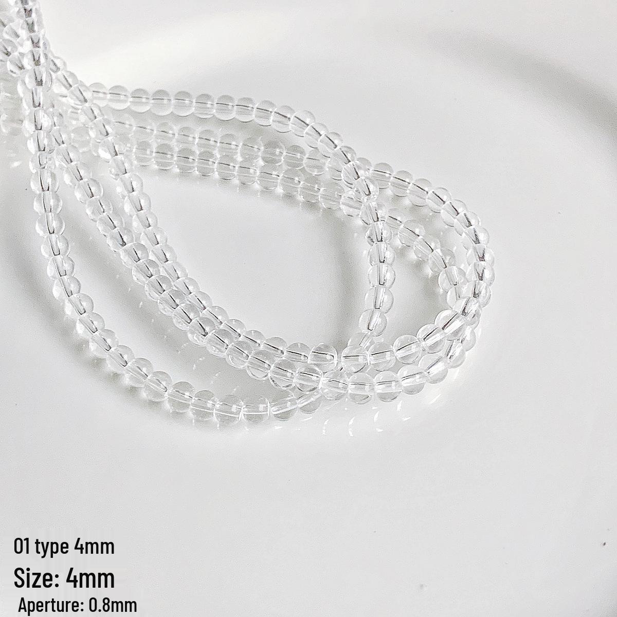 Прозорі скляні круглі намистини з високою прозорістю для виготовлення ювелірних виробів своїми руками: Сережки, Браслети та Намиста.
Прозорі скляні круглі намистини з високою прозорістю для виготовлення ювелірних виробів своїми руками: Сережки, Браслети та Намиста.
