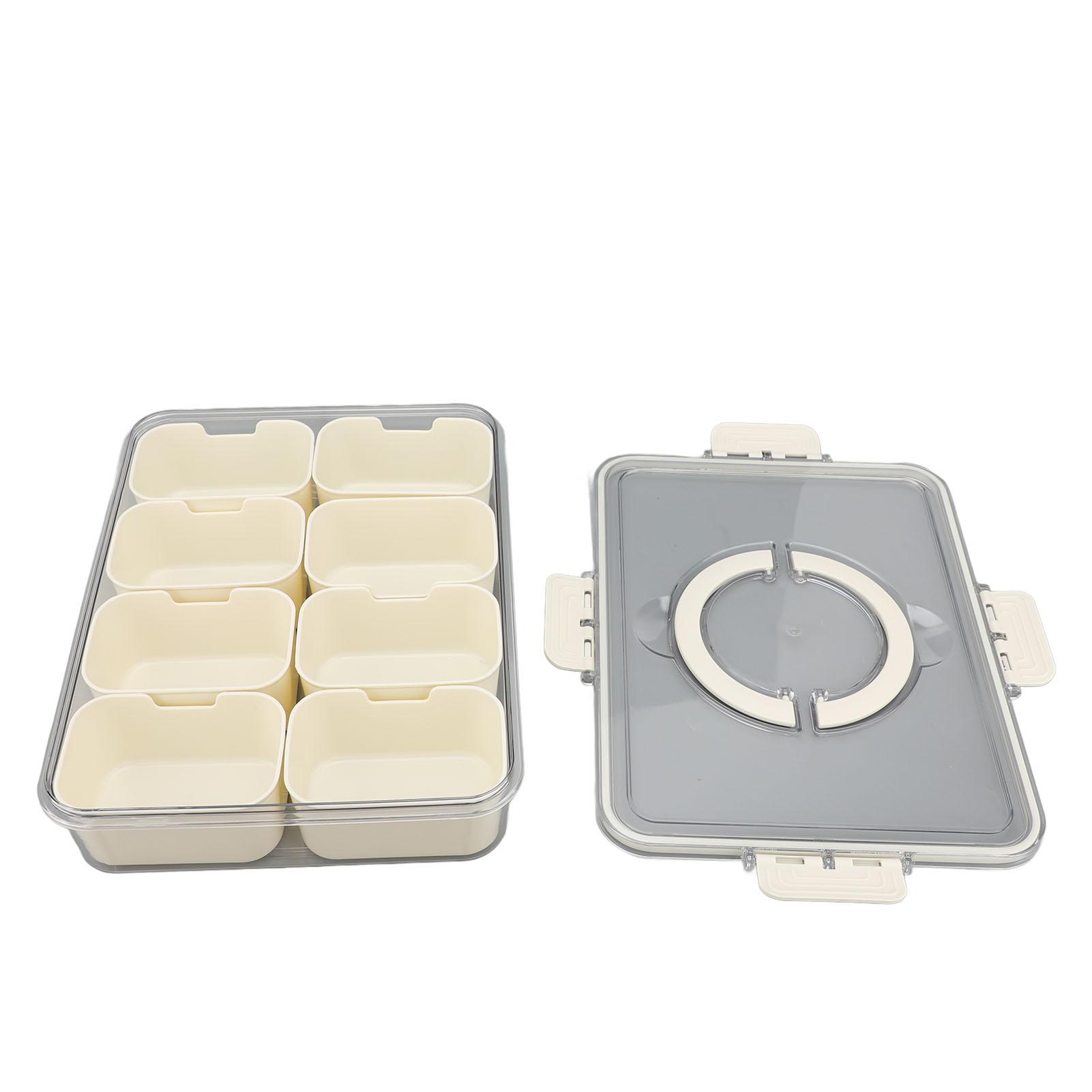 Портативный контейнер для закусок, пластиковый поднос с разделителями, контейнер для закусок и колбасных изделий L(for 6.5-9kg)
Портативный контейнер для закусок, пластиковый поднос с разделителями, контейнер для закусок и колбасных изделий L(for 6.5-9kg)