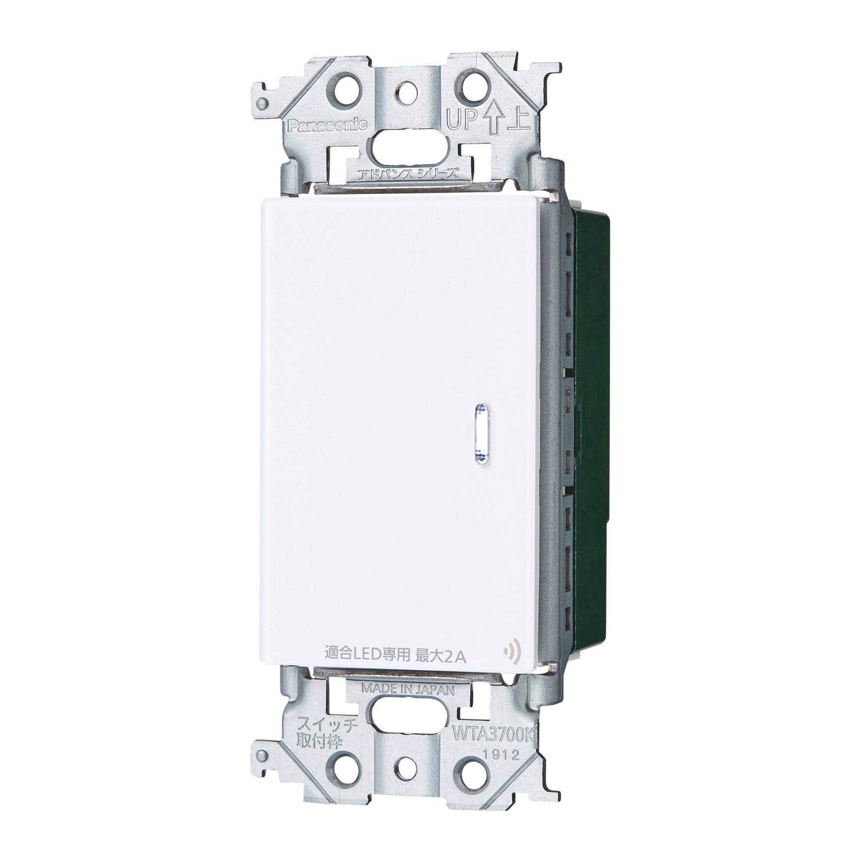 Panasonic ADVANCE Series Link Plus Embedded Switch parent wiring compatible 1 Matte White WTY2201W (2-wire type, device, receiver, 3-way type,
Panasonic ADVANCE Series Link Plus Embedded Switch parent wiring compatible 1 Matte White WTY2201W (2-wire type, device, receiver, 3-way type,