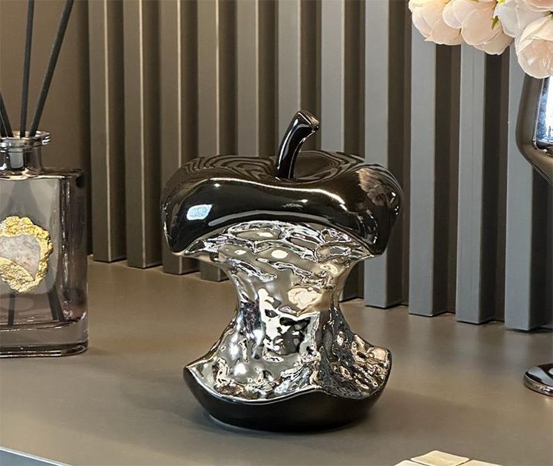 Modern Apple Core sculpture Ceramic Decoration Items Home Room Table Furnishing Accessories Store Office Desk Statue Ornaments
Modern Apple Core sculpture Ceramic Decoration Items Home Room Table Furnishing Accessories Store Office Desk Statue Ornaments
