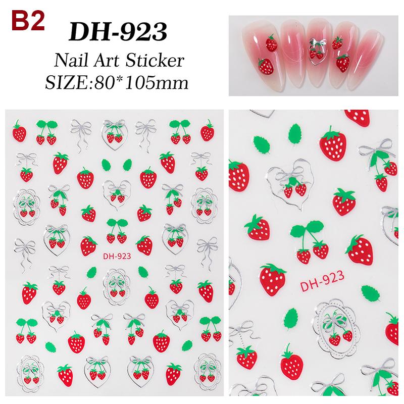 Свіжі Солодкі Фрукти Полуниця Вишня Бантик Серце Любові Бант 5D Наклейки для Манікюру Самоклеючі Прикраси Наклейка для Манікюру B2
Свіжі Солодкі Фрукти Полуниця Вишня Бантик Серце Любові Бант 5D Наклейки для Манікюру Самоклеючі Прикраси Наклейка для Манікюру B2