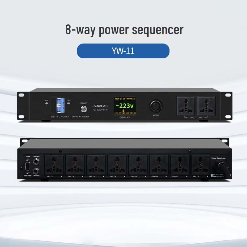Weierdong 8-Channel Power Sequencer YW-11
Weierdong 8-Channel Power Sequencer YW-11
