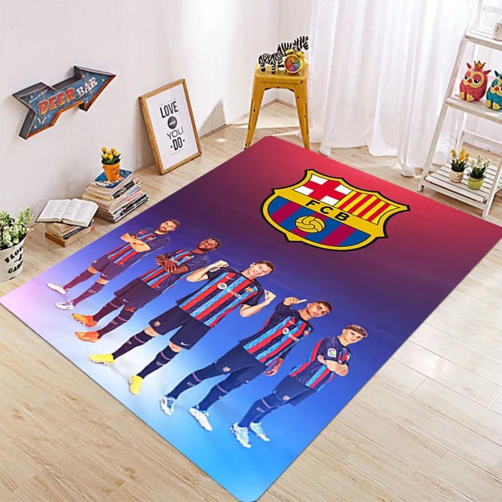 F-FC Логотип Б-Барселона Кімнатні килимки Протиковзкі Вбирають воду Килимок для спальні Побутові килими Килимок для дитячої спальні Килимок для вправ 120*160cm
F-FC Логотип Б-Барселона Кімнатні килимки Протиковзкі Вбирають воду Килимок для спальні Побутові килими Килимок для дитячої спальні Килимок для вправ 120*160cm