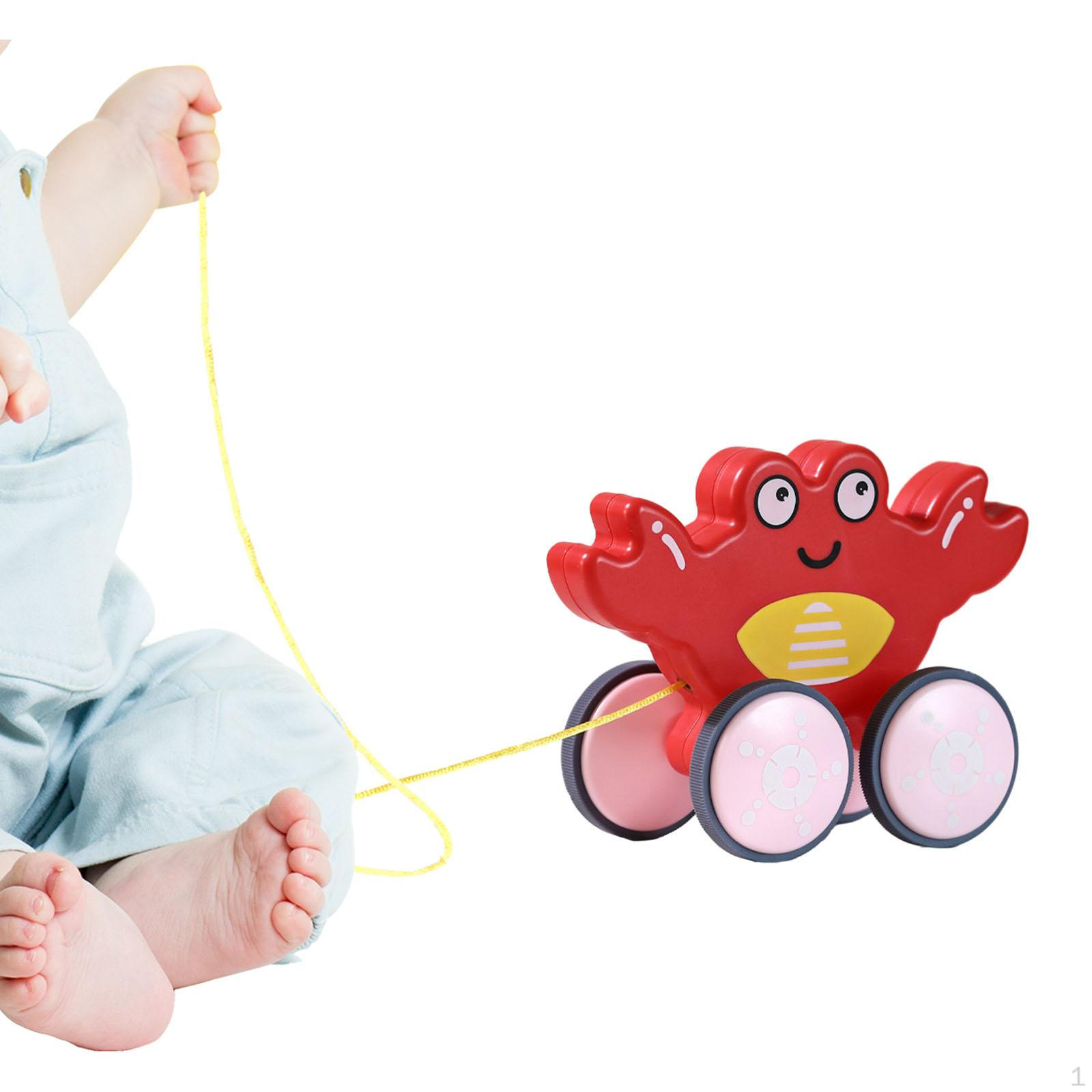 Игрушка-животное толкается и тянется, гуляя с веревкой, милый ребенок для Crabs
Игрушка-животное толкается и тянется, гуляя с веревкой, милый ребенок для Crabs
