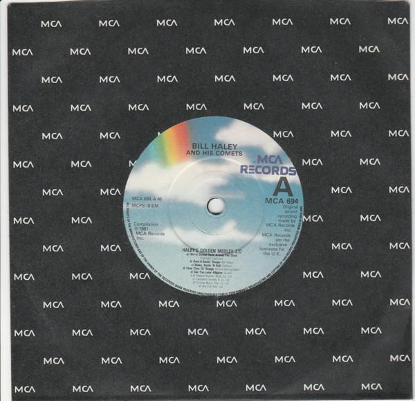 7inch Record BILL HALEY & HIS COMETS - Haley s Golden Medley MCA694 MCA Records 1981 UK Rock Used
7inch Record BILL HALEY & HIS COMETS - Haley s Golden Medley MCA694 MCA Records 1981 UK Rock Used