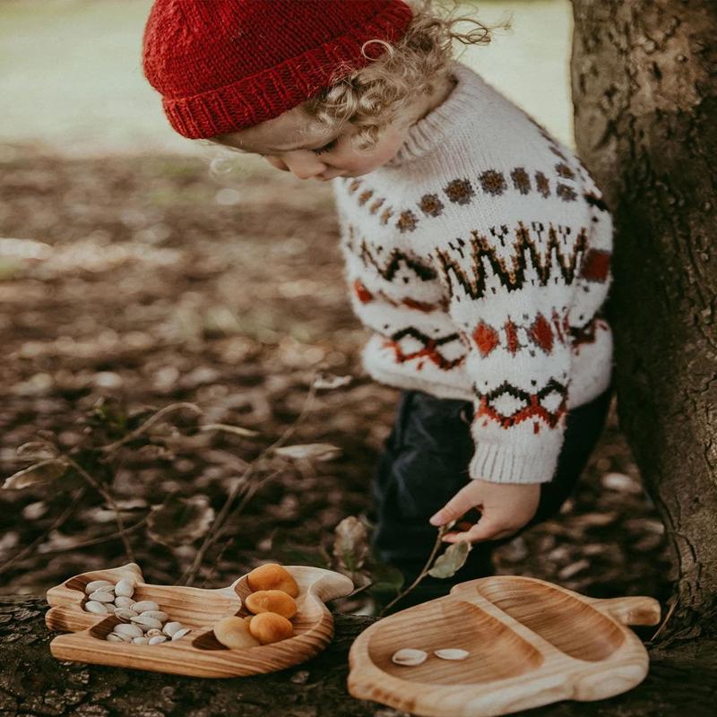 PDTO деревянный сервировочный поднос, тарелки с закусками, фруктами, торт, пицца, десерт, держатель, декор стола
