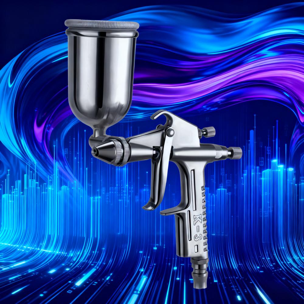 K-3 Pneumatic Paint K3 Spray Gun Spray Gun 0.5mm Diameter Leather Coat Oil Wall Painting Repair Paint Repair Gun
K-3 Pneumatic Paint K3 Spray Gun Spray Gun 0.5mm Diameter Leather Coat Oil Wall Painting Repair Paint Repair Gun