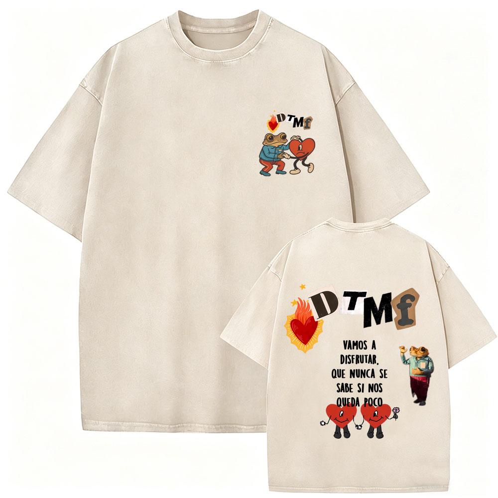 Washed Vintage Rapper Bad Bunny Un Verano Sin Ti and Debi Tirar Mas Fotos DTMF Funny Tshirts Men Women Hip Hop Fashion T Shirts S
Washed Vintage Rapper Bad Bunny Un Verano Sin Ti and Debi Tirar Mas Fotos DTMF Funny Tshirts Men Women Hip Hop Fashion T Shirts S