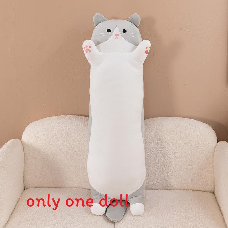 Classic Plush Cat Pillow With Soft Long Hair For Cozy Sleep And Gift Idea Gray
Classic Plush Cat Pillow With Soft Long Hair For Cozy Sleep And Gift Idea Gray