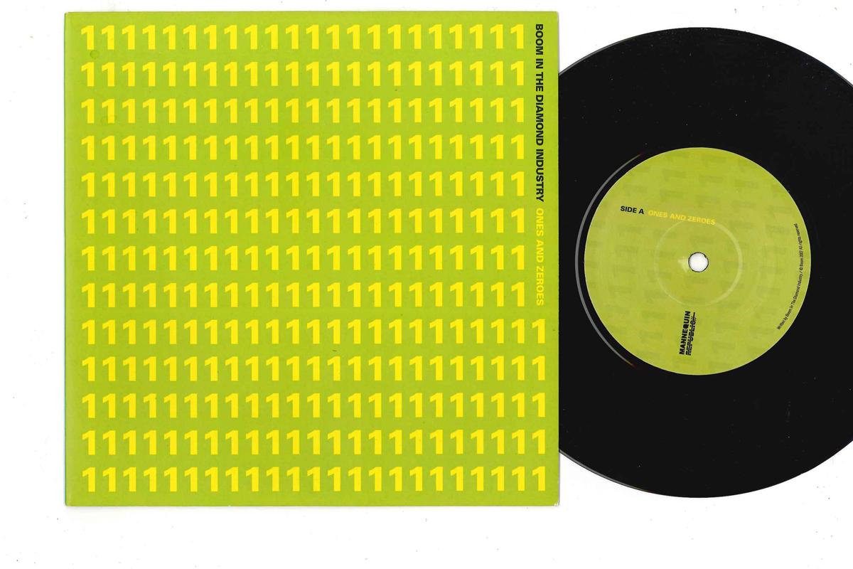7inch Record BOOM IN THE DIAMOND INDUSTRY - Ones And Zeroes MR004 MANNEQUIN REPUB 2007 UK Rock Used
7inch Record BOOM IN THE DIAMOND INDUSTRY - Ones And Zeroes MR004 MANNEQUIN REPUB 2007 UK Rock Used