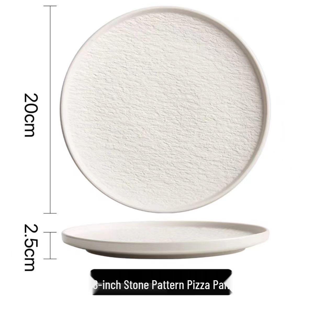 Pure White Ceramic Round and Square Plates for Western Food and Photography 1 piece
Pure White Ceramic Round and Square Plates for Western Food and Photography 1 piece