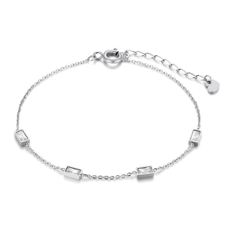 Square Zircon Double Layer Bracelet Stainless Steel Dainty Minimalist Chain Bracelet for Women Everyday Jewelry Gift
Square Zircon Double Layer Bracelet Stainless Steel Dainty Minimalist Chain Bracelet for Women Everyday Jewelry Gift