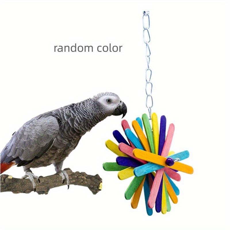 Durable Wooden Parrot Toy for Grinding, Playing, and Gnawing - Perfect Bird Cage Accessory for Keeping Your Parrot Happy and Healthy
Durable Wooden Parrot Toy for Grinding, Playing, and Gnawing - Perfect Bird Cage Accessory for Keeping Your Parrot Happy and Healthy