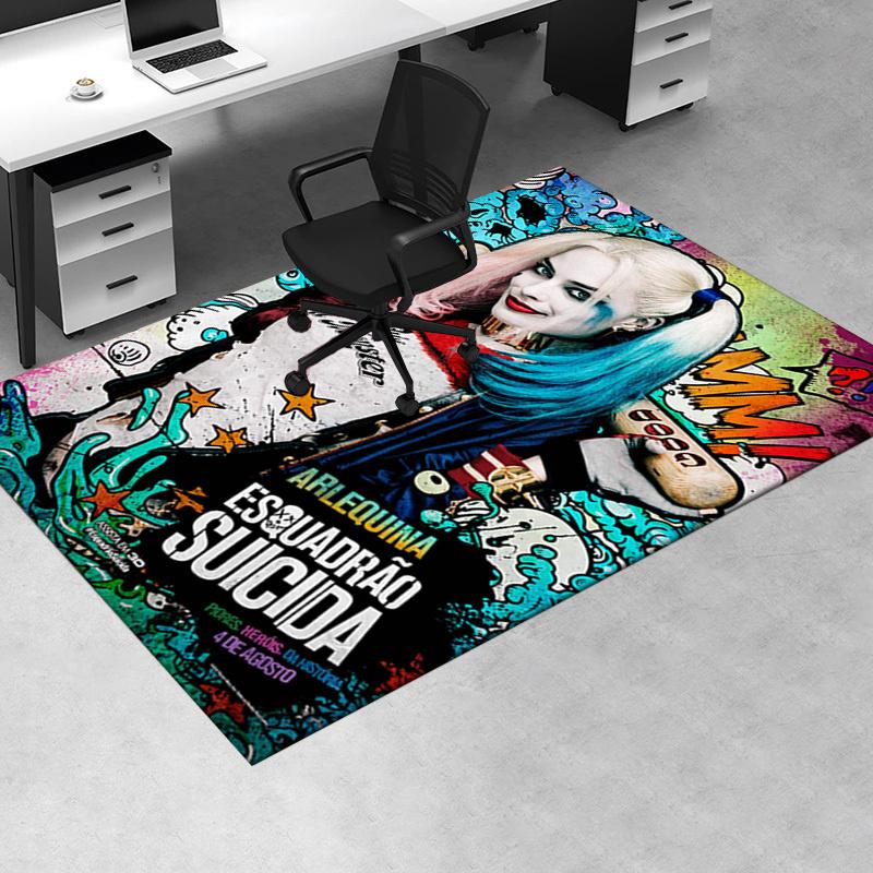 Suicide Squad Harley Quinn Cosplay Wig Halloween Costume Accessories Office Mat Home Decor Office Desk Chair Rugs Chair Carpet for office Ch 60cm by 90cm
Suicide Squad Harley Quinn Cosplay Wig Halloween Costume Accessories Office Mat Home Decor Office Desk Chair Rugs Chair Carpet for office Ch 60cm by 90cm