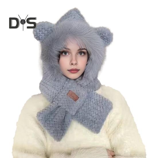 Женская зимняя интегрированная шапка и шарф из толстого флиса, теплая, с рисунком лисы, ветрозащитная, полная защита для путешествий на свежем воздухе, для занятий сноубордом в холодную погоду
Женская зимняя интегрированная шапка и шарф из толстого флиса, теплая, с рисунком лисы, ветрозащитная, полная защита для путешествий на свежем воздухе, для занятий сноубордом в холодную погоду