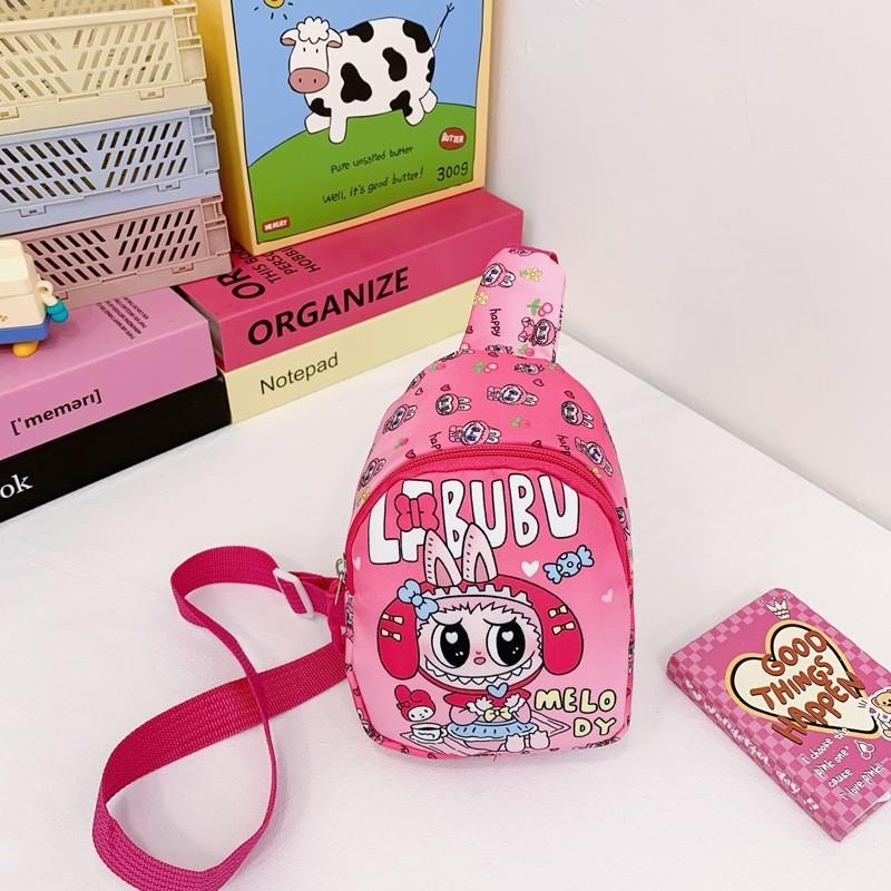 Labubu Cartoon Kids Chest Bag With Printed Polyester For Daily Wear Pink Earphones
Labubu Cartoon Kids Chest Bag With Printed Polyester For Daily Wear Pink Earphones