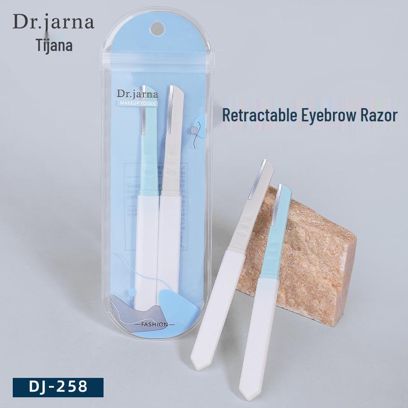 Tijiana DJ-258: 2-Piece Retractable Eyebrow Razor - Sharp, Safe & Anti-Scratch for Beginners
Tijiana DJ-258: 2-Piece Retractable Eyebrow Razor - Sharp, Safe & Anti-Scratch for Beginners