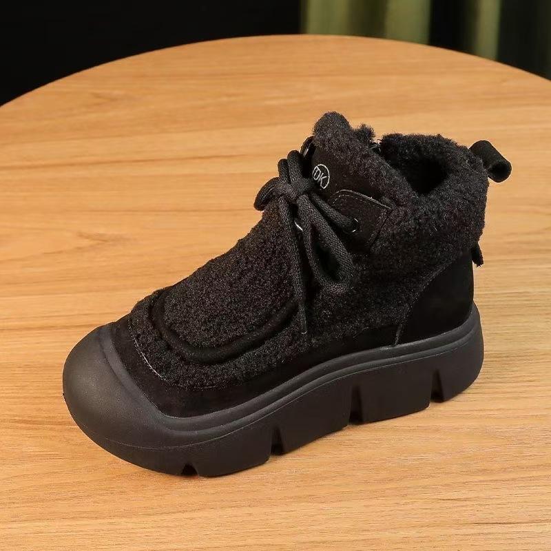 2024 autumn and winter new women s shoes medium top platform casual fashion Martin boots rubber fashion boots heightened and thin cotton boots 35 чорний
2024 autumn and winter new women s shoes medium top platform casual fashion Martin boots rubber fashion boots heightened and thin cotton boots 35 чорний