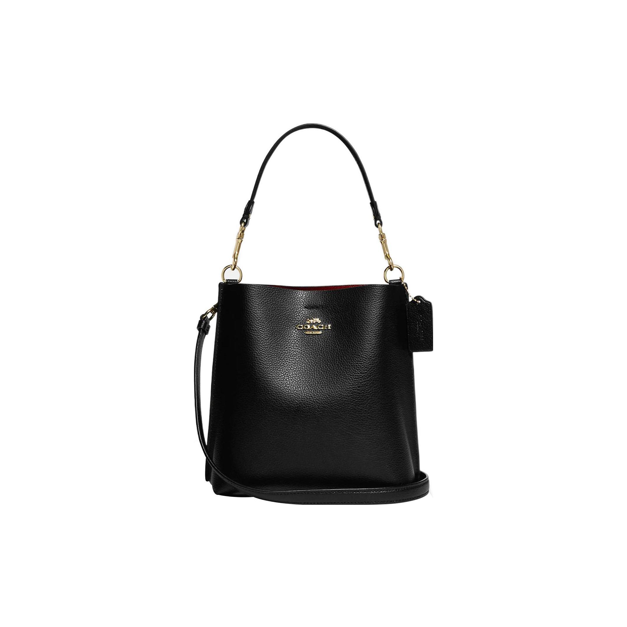Coach Mollie Solid Leather Bucket Bag Women Handbags Black CA177-IMBLK Basic Set (Bag+Dust Bag)
Coach Mollie Solid Leather Bucket Bag Women Handbags Black CA177-IMBLK Basic Set (Bag+Dust Bag)
