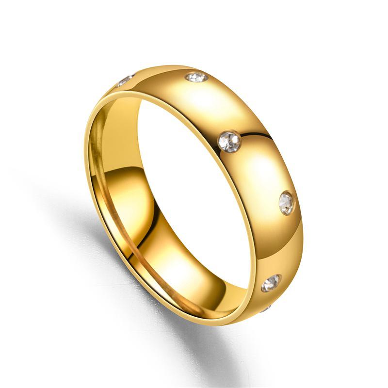 Korean Cold Style Gold Zircon Titanium Steel Ring: Women s European & American Fashion Jewelry Size 5 золотой
Korean Cold Style Gold Zircon Titanium Steel Ring: Women s European & American Fashion Jewelry Size 5 золотой
