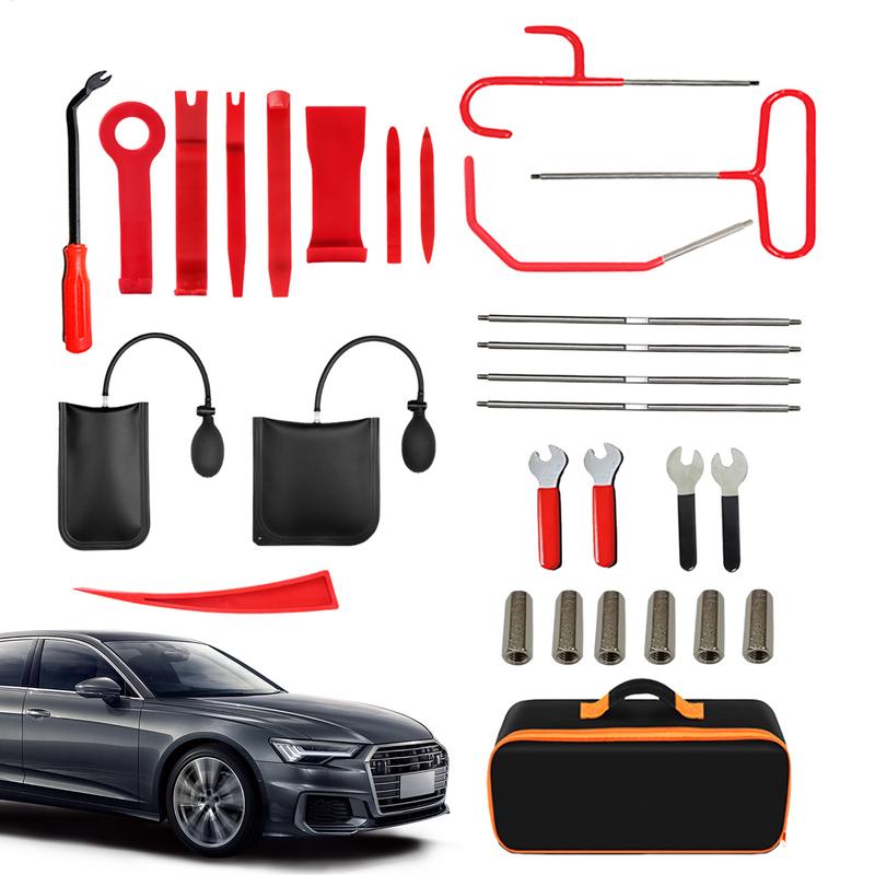 Pull Hook Tool For Car Stainless Steel Pull Hook 29-Piece Car Tool Kit Professional Kit Assorted Car Repair Tools Storage Bag China Mainland
Pull Hook Tool For Car Stainless Steel Pull Hook 29-Piece Car Tool Kit Professional Kit Assorted Car Repair Tools Storage Bag China Mainland