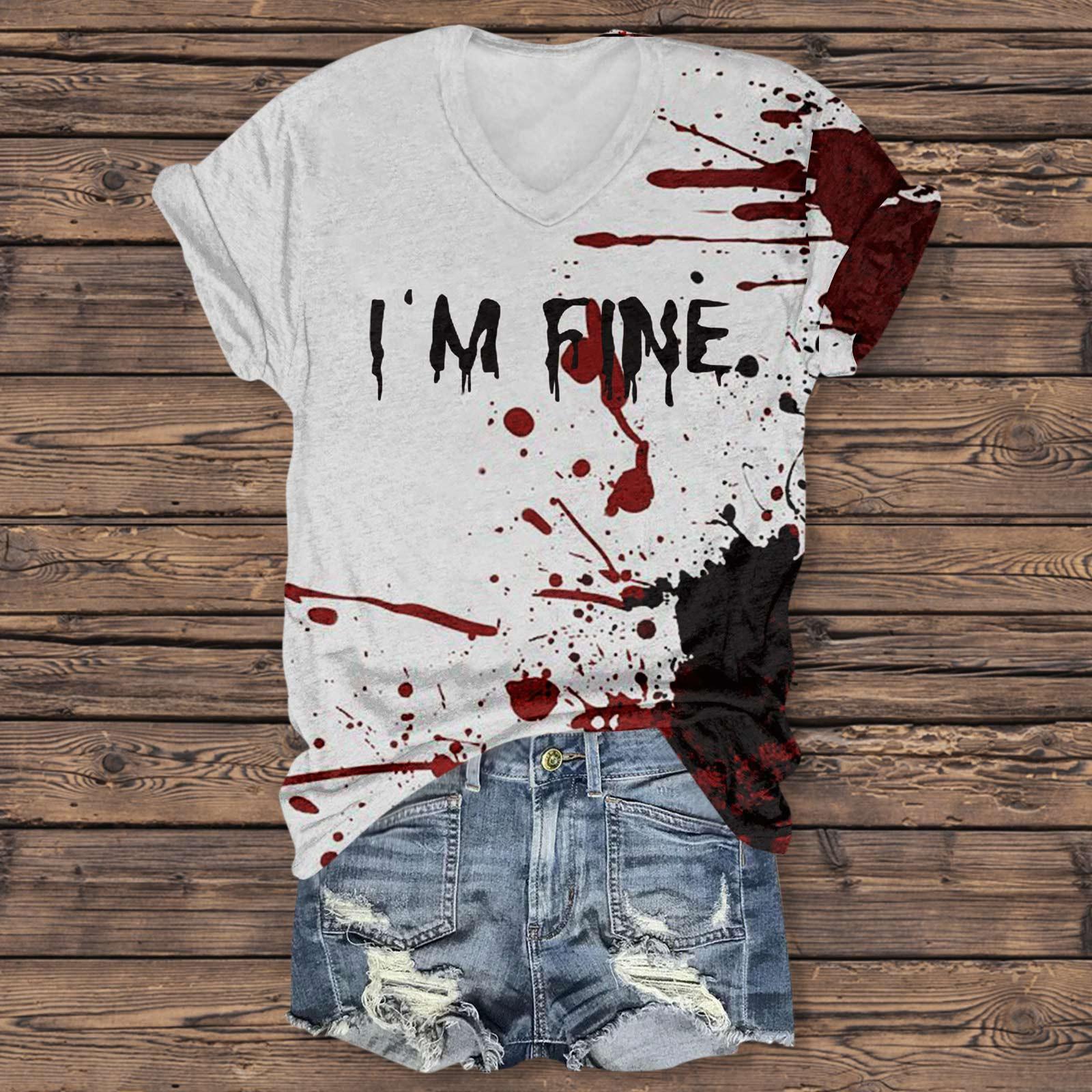 Женский модный повседневный топ с рукавом три четверти, Хэллоуин с буквами, топ с принтом «Призрачное лицо» XL белый
Женский модный повседневный топ с рукавом три четверти, Хэллоуин с буквами, топ с принтом «Призрачное лицо» XL белый