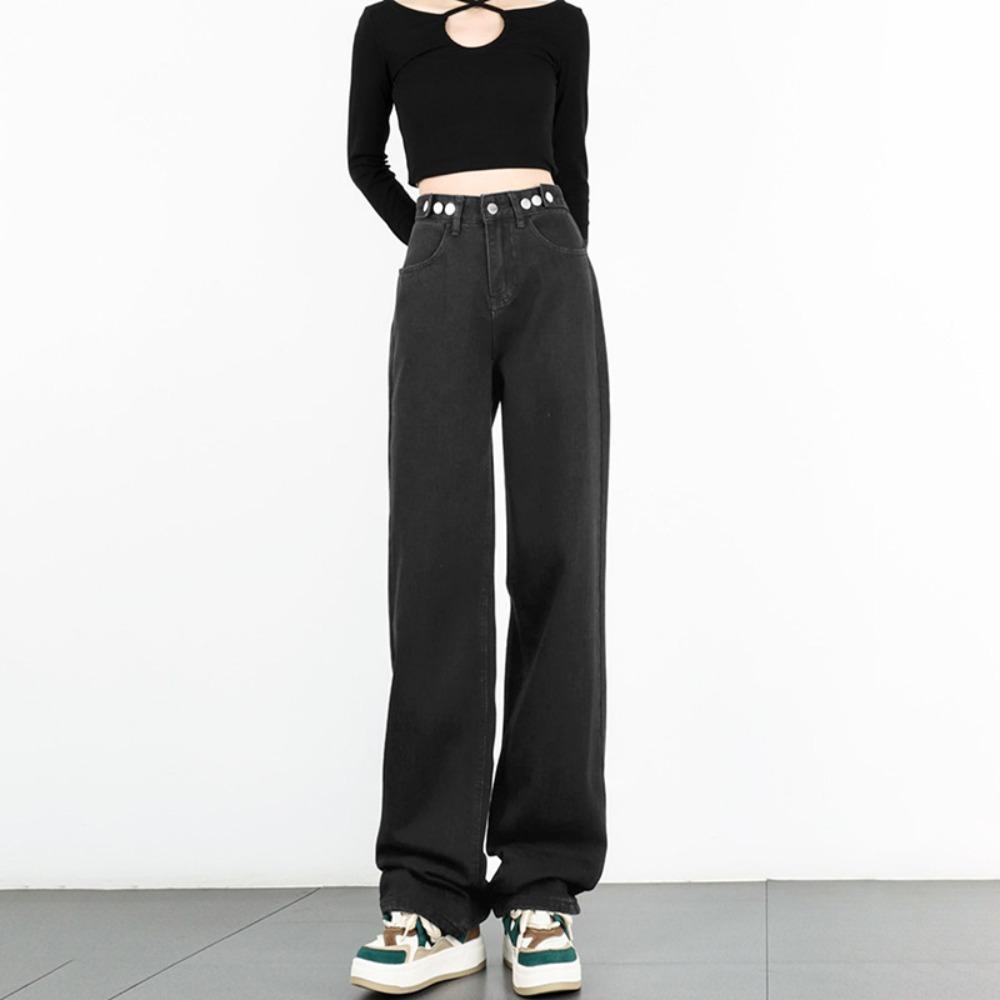 Персонализированные джинсы широкого кроя женские весенне-осенние новые регулируемые с высокой талией прямые свободные драпирующиеся джинсы, подметающие пол 2XL
Персонализированные джинсы широкого кроя женские весенне-осенние новые регулируемые с высокой талией прямые свободные драпирующиеся джинсы, подметающие пол 2XL