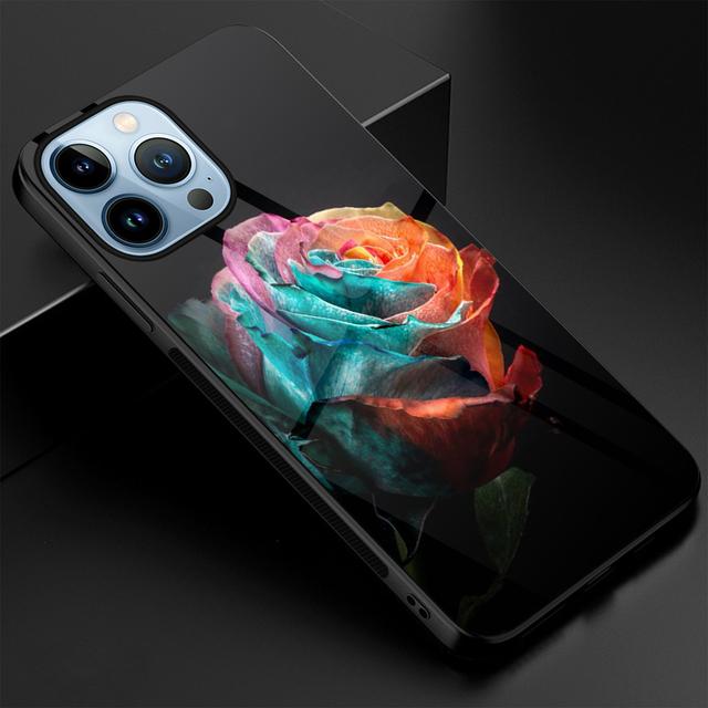 Чехол с цветочным рисунком «Красная роза» для Iphone 14 13 11 12 Pro Max Mini Xs Xr X 7 8 6s Plus Se 2022, задние чехлы из закаленного стекла For iPhone 14Pro Max
Чехол с цветочным рисунком «Красная роза» для Iphone 14 13 11 12 Pro Max Mini Xs Xr X 7 8 6s Plus Se 2022, задние чехлы из закаленного стекла For iPhone 14Pro Max