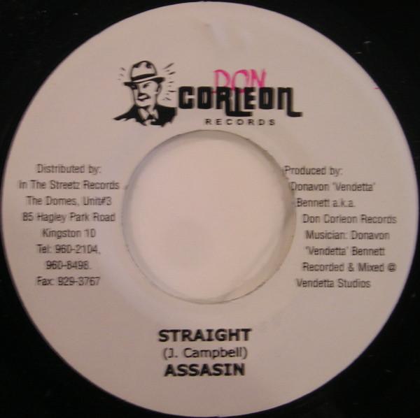 7inch Record ASSASSIN - Straight NONE Don Corleon Rec 2003 Jamaica Reggae, Ska & Dub Used
7inch Record ASSASSIN - Straight NONE Don Corleon Rec 2003 Jamaica Reggae, Ska & Dub Used