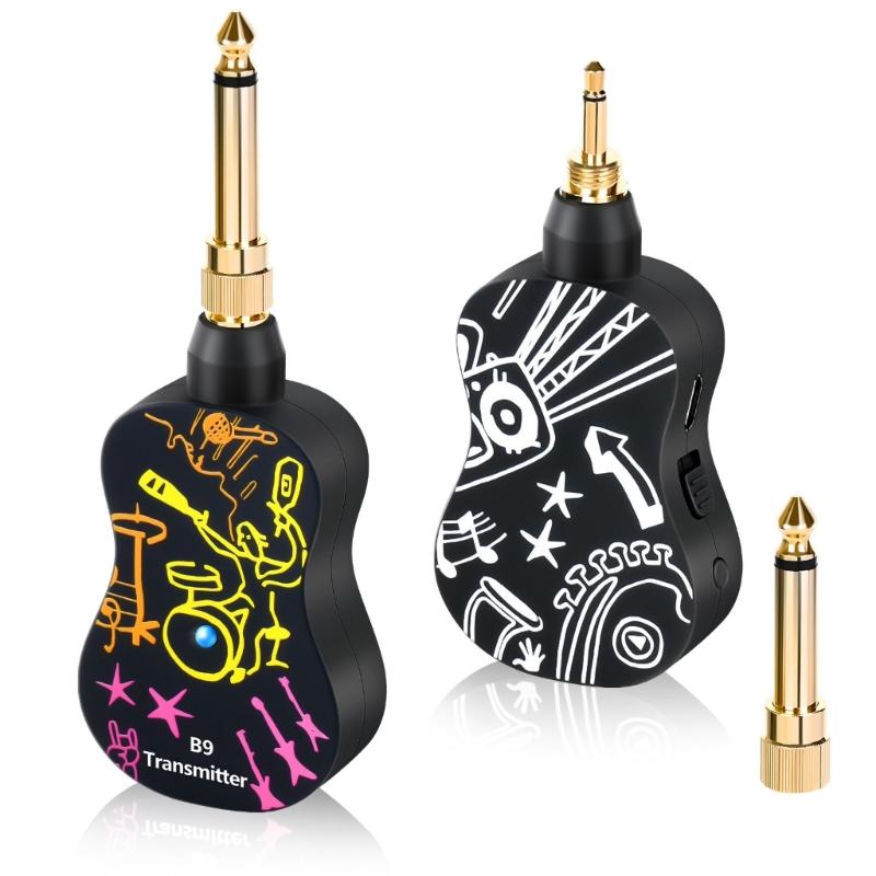 Guitar Wireless Systems 4Hours Runtime Wireless Guitar Transmitter Receiver Rechargeable Digital Guitar Wireless Systems 1
Guitar Wireless Systems 4Hours Runtime Wireless Guitar Transmitter Receiver Rechargeable Digital Guitar Wireless Systems 1