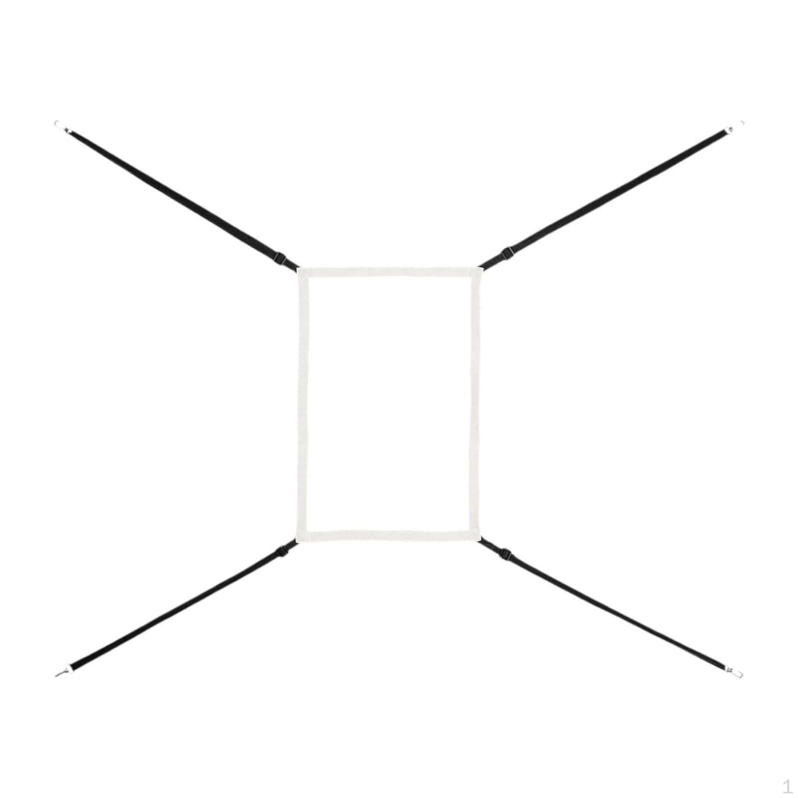 Adjustable Strike Target for Baseball Net, Pitcher Accuracy Training Aid, Equipment 1 Grid білий
Adjustable Strike Target for Baseball Net, Pitcher Accuracy Training Aid, Equipment 1 Grid білий