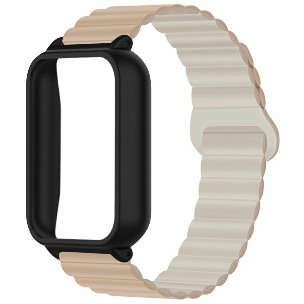 For Xiaomi Smart Band 9 Pro Silicone Strap Replacement Magnetic Loop Watch Band with PC Case
For Xiaomi Smart Band 9 Pro Silicone Strap Replacement Magnetic Loop Watch Band with PC Case