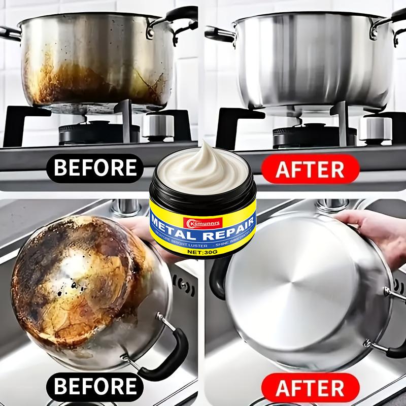 30G Bathroom Hardware Polishing Paste for a Brilliant Shine! Removes Water Stains And Oxidation from Stainless Steel Chrome Part 1
30G Bathroom Hardware Polishing Paste for a Brilliant Shine! Removes Water Stains And Oxidation from Stainless Steel Chrome Part 1