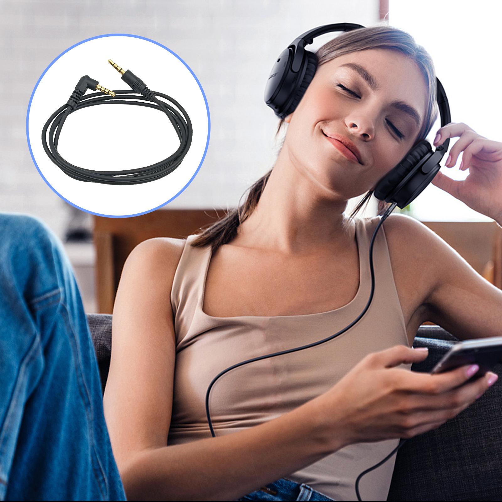 2Pcs 4-Section 3.5mm Stereo Acoustic Cable 1m Straight Head to Right Angle for Headphones Microphones and Sound Systems 1
2Pcs 4-Section 3.5mm Stereo Acoustic Cable 1m Straight Head to Right Angle for Headphones Microphones and Sound Systems 1
