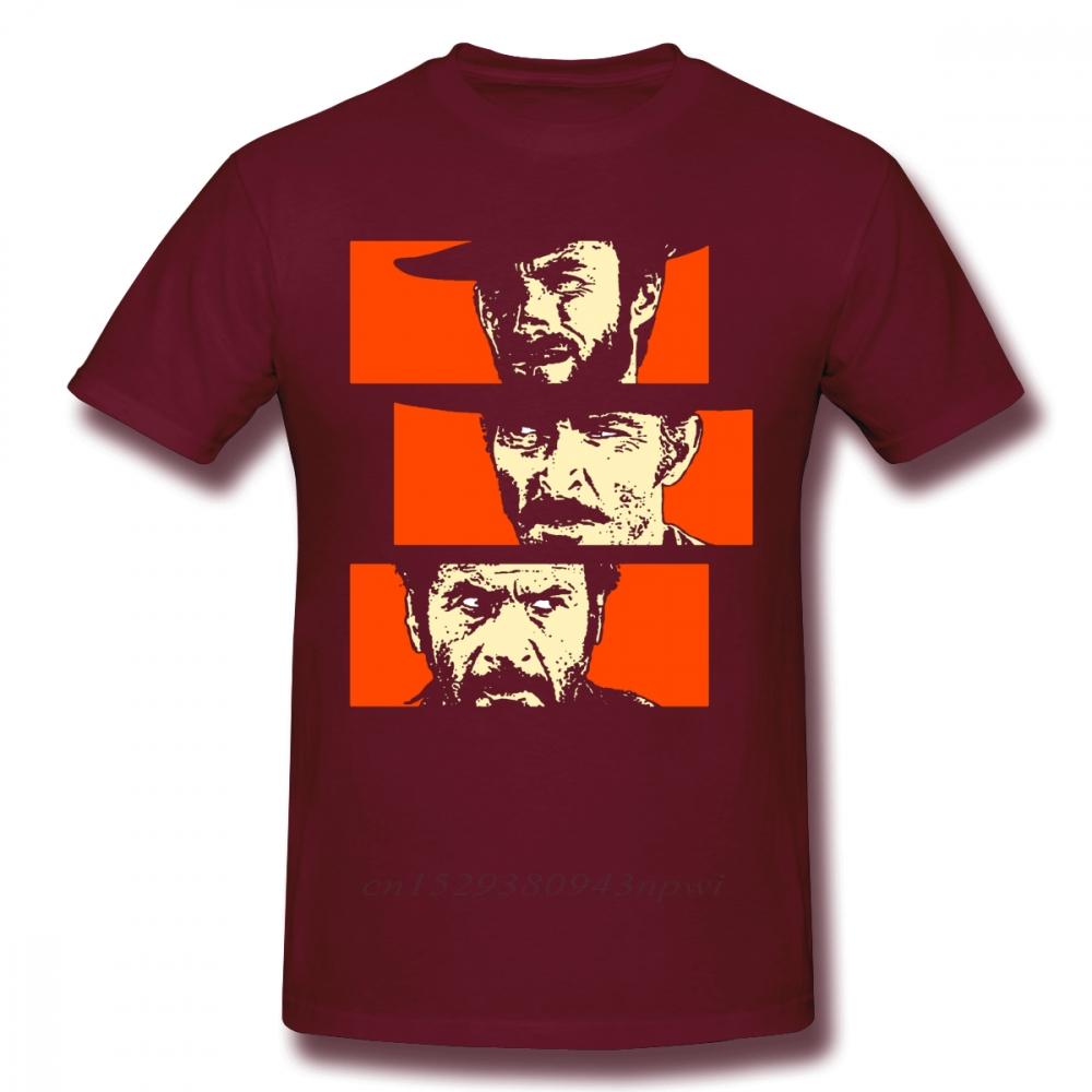 The Good the Bad and Ugly Blondie Angel Eyes Tuco Cowboy T Shirt Male Quality Il buono brutto cattivo Crewneck Tee shirt S
The Good the Bad and Ugly Blondie Angel Eyes Tuco Cowboy T Shirt Male Quality Il buono brutto cattivo Crewneck Tee shirt S