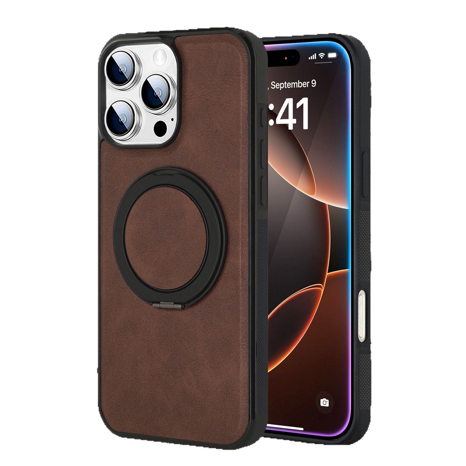 Suitable for IPhone16/15 Mobile Phone Case 360° Rotating Bracket IPhone14promax Leather Apple 16ProMax чорний
Suitable for IPhone16/15 Mobile Phone Case 360° Rotating Bracket IPhone14promax Leather Apple 16ProMax чорний