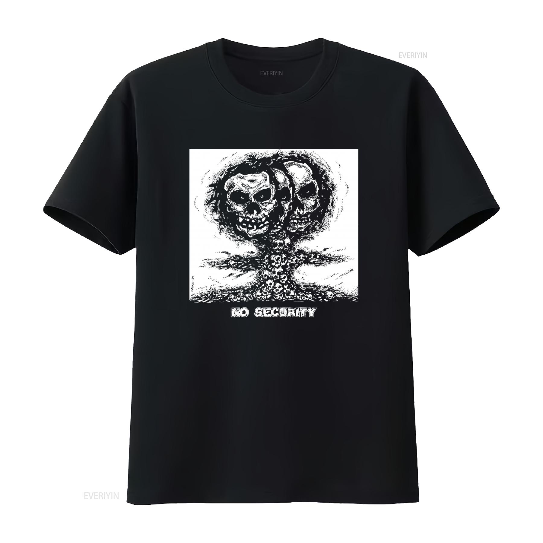 NO SECURITY T shirt Hardcore Punk Crust D beat Anti cimex Skull Print Streetwear vintage Washed Top For Everyday Wear Stretched 4XL
NO SECURITY T shirt Hardcore Punk Crust D beat Anti cimex Skull Print Streetwear vintage Washed Top For Everyday Wear Stretched 4XL