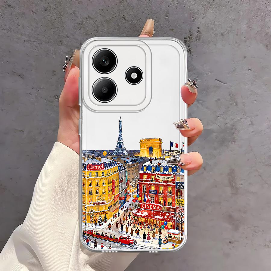 Winter Village Christmas Soft Phone Cover Case for Xiaomi Redmi Note 14 Pro Plus 9 10 14C 12S 10S Note 13 A4 12 11S 13C 11 Redmi Note 12 4G
Winter Village Christmas Soft Phone Cover Case for Xiaomi Redmi Note 14 Pro Plus 9 10 14C 12S 10S Note 13 A4 12 11S 13C 11 Redmi Note 12 4G