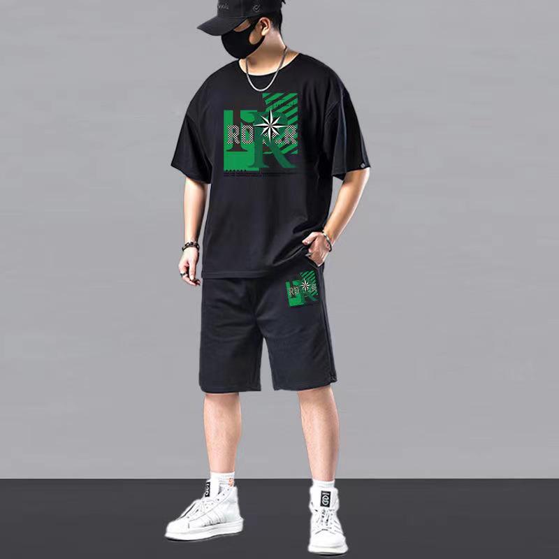 Мужской спортивный комплект больших размеров из ледяного шелка - Свободная футболка с коротким рукавом и шорты до колена 3XL (87.5-100 kg)
Мужской спортивный комплект больших размеров из ледяного шелка - Свободная футболка с коротким рукавом и шорты до колена 3XL (87.5-100 kg)