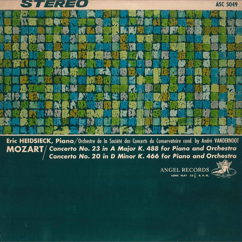 LP Record ERIC HEIDESIECK ANDRE VANDERNOOT Mozart Piano Concerto No.23 In A M ASC5049 ANGEL Japan Classical
LP Record ERIC HEIDESIECK ANDRE VANDERNOOT Mozart Piano Concerto No.23 In A M ASC5049 ANGEL Japan Classical