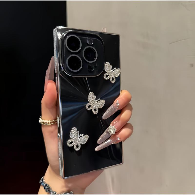 G 85166 Rhinestone Bow Phone Case - Butterfly Design
G 85166 Rhinestone Bow Phone Case - Butterfly Design