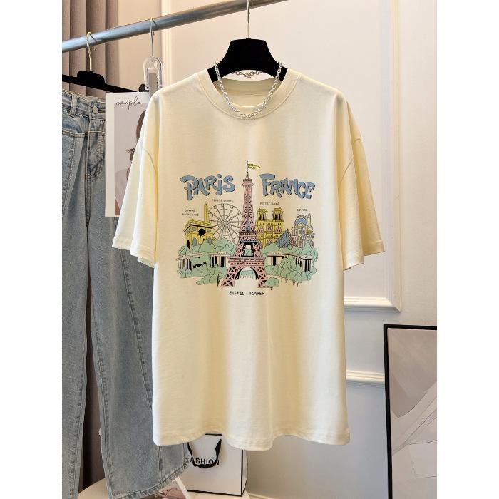 Cotton Printed Summer Short Sleeve T-Shirt Women s Loose XXXXL абрикосовий
Cotton Printed Summer Short Sleeve T-Shirt Women s Loose XXXXL абрикосовий